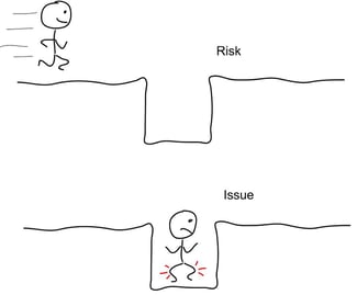 difference between risk and issue