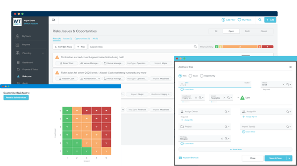 risk management screenshot